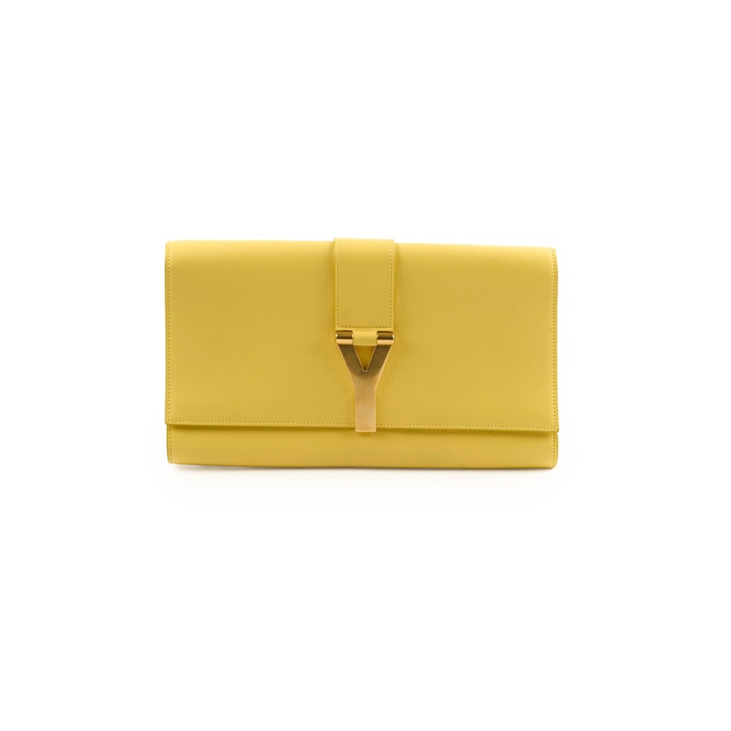 Saint Laurent Y Clutch Yellow