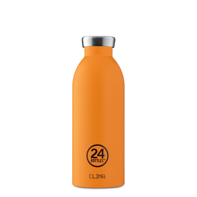 24 Bottles Clima 500ML Insulated Water Bottle - Total Orange