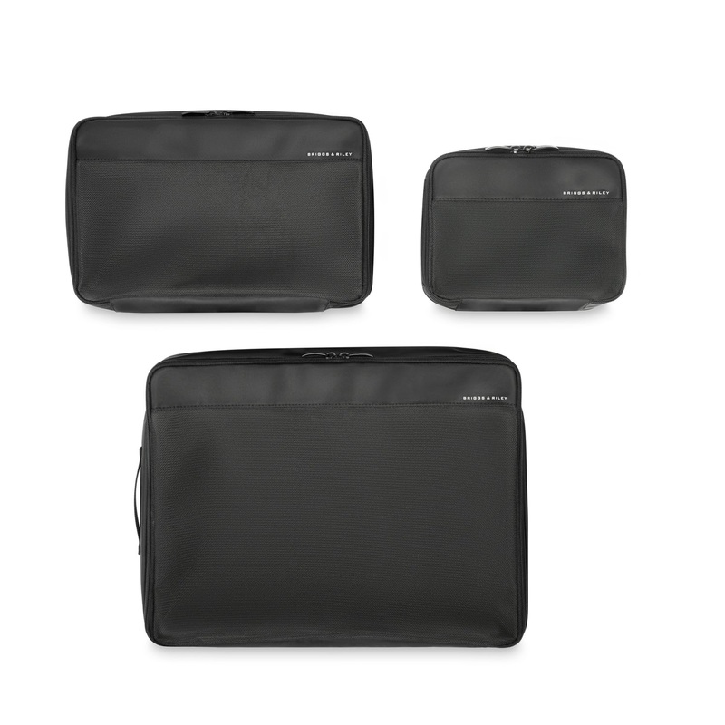 Briggs & Riley Check-In Packing Cube Set - Black