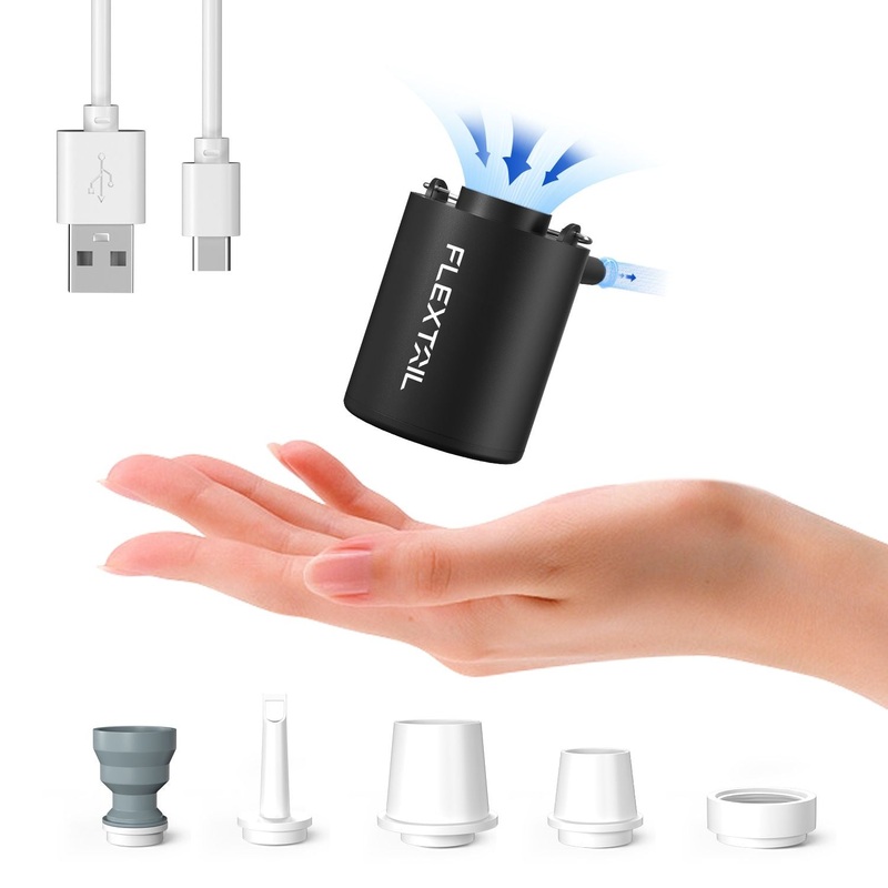 Flextail Tiny Portable Travel Vacuum Pump 2024 - Black