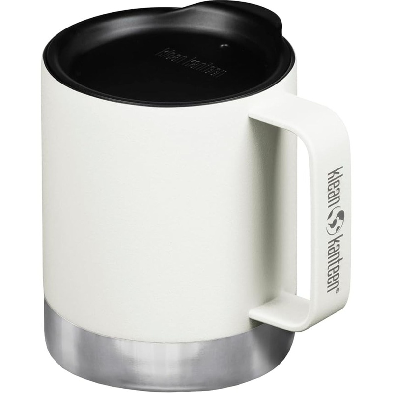 Klean Kanteen Camp Mug 12OZ (W/Tumbler Lid)(Matte White)