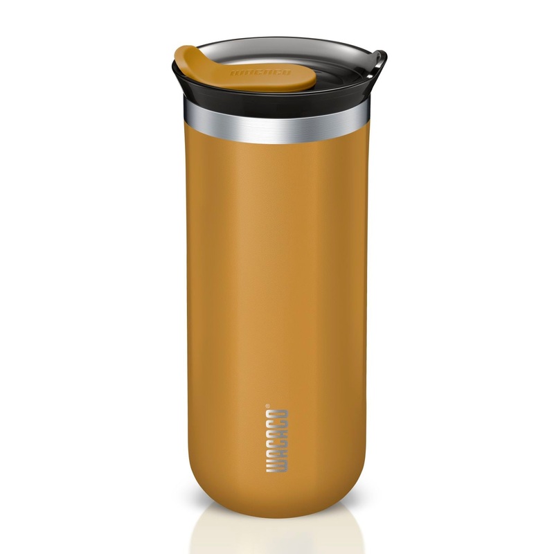 Wacaco Octaroma Grande (435ML) Insulated Coffee Mug - Yellow