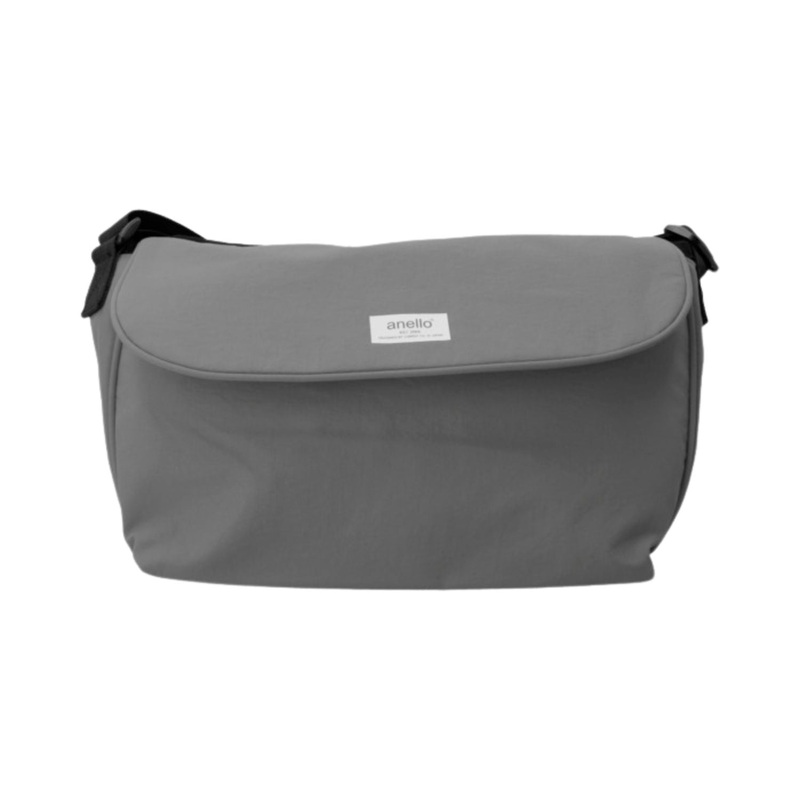 Anello Savon Flappy Shoulder Bag (Grey)