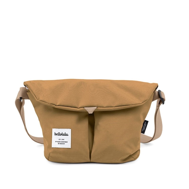 Hellolulu Mini Kasen Shoulder Bag Recycled (Wood Brown)