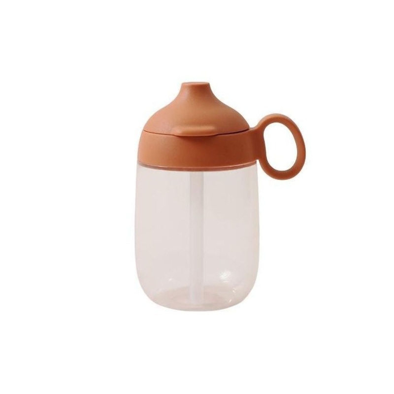 Kinto Bonbo Straw Mug 260ML - Orange