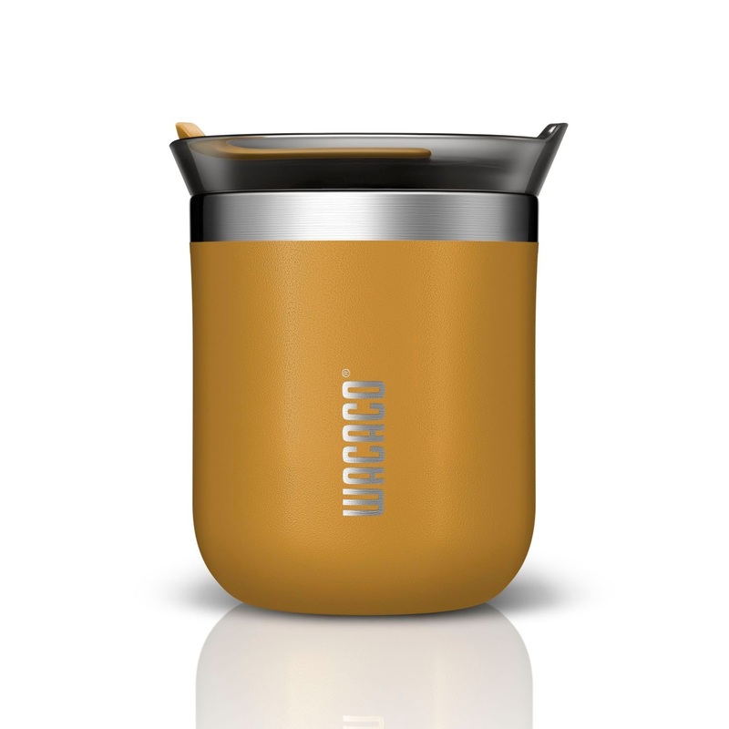 Wacaco Octaroma Classico (180ML) Insulated Coffee Mug - Yellow