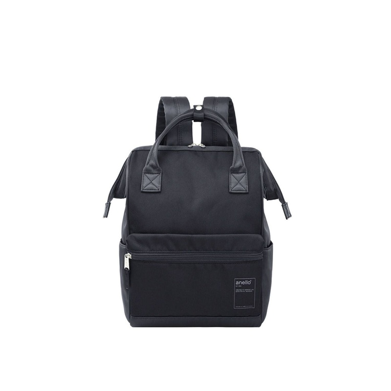 Anello New Orchard Kuchigane Backpack Slim S (Black)
