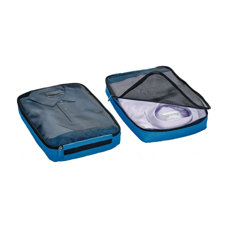 Go Travel Packing Cubes (Twin Pack) - Blue