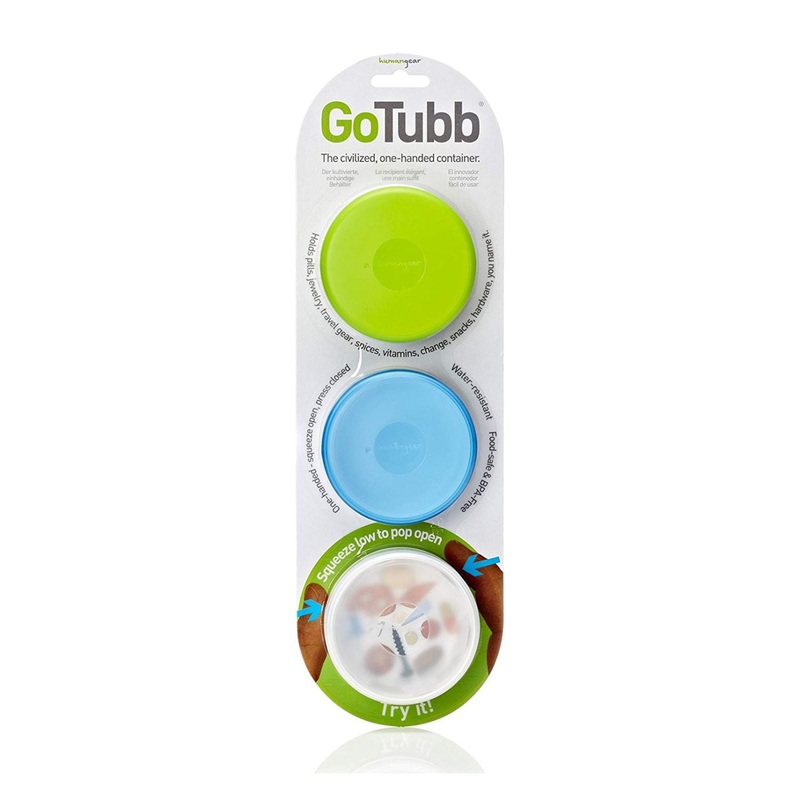 Humangear Gotubb 3-Pack Med/83Cc (Grn/Blu/Cle)