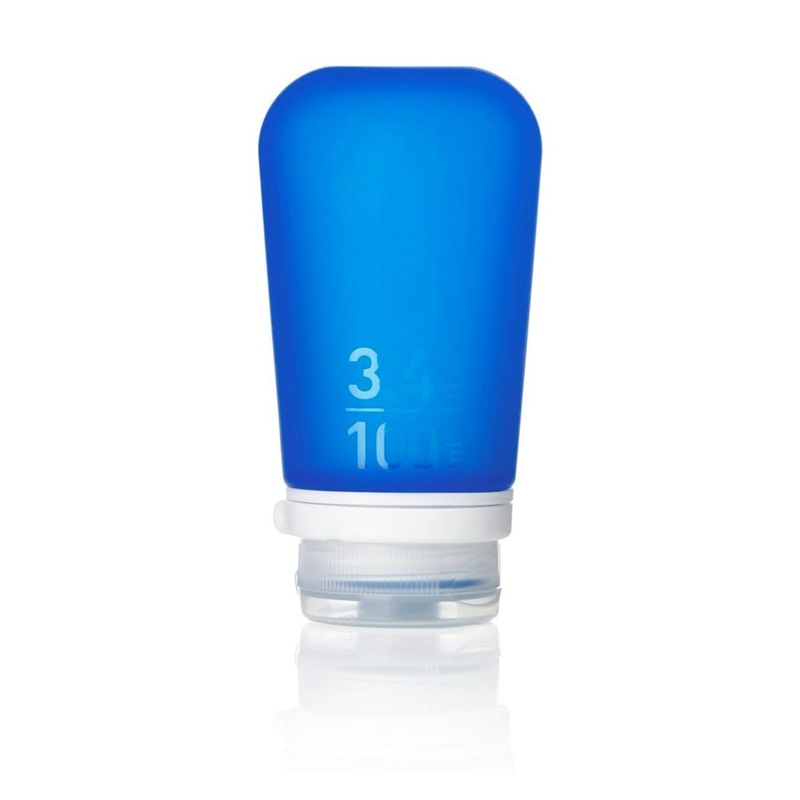 Humangear Large Gotoob Travel Bottle  3.4Oz/100Ml (Dark Blue)