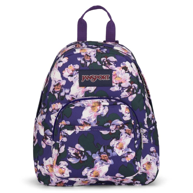 Jansport Half Pint Mini Backpack - Purple Petals