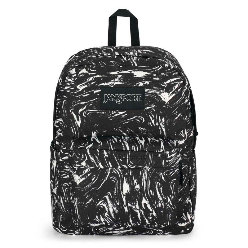 Jansport Superbreak Backpack - Marbled Motion Black