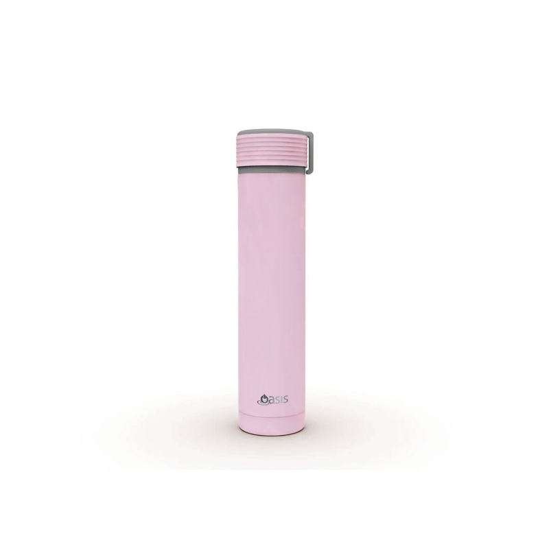 Oasis Skinny Mini Insulated Water Bottle 250ML Matte - Orchid