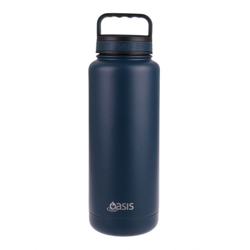 Oasis Stainless Steel Insulated Titan Water Bottle 1.2L - Navy