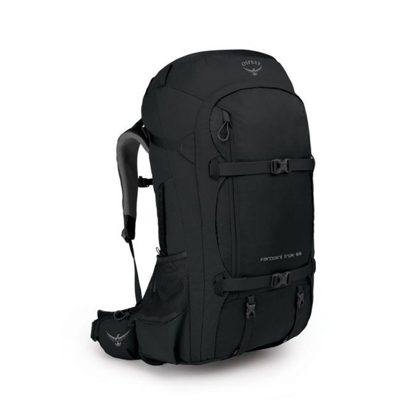 Osprey Farpoint Trek Travel Pack 55 Backpack - Men's Travel Pack - Backpacking (Black)