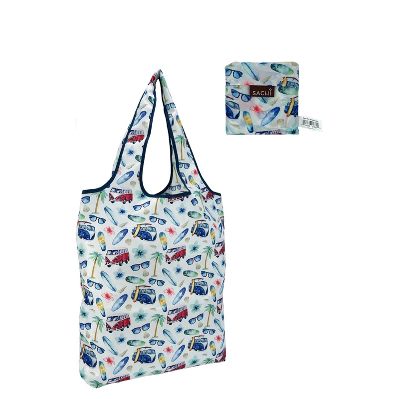 SACHI Eco Foldable Tote Bag - Summer Vibe