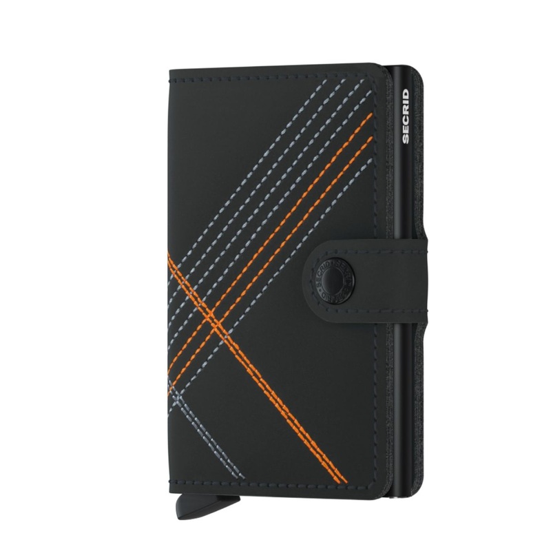 Secrid Miniwallet - Stitch Linea Orange
