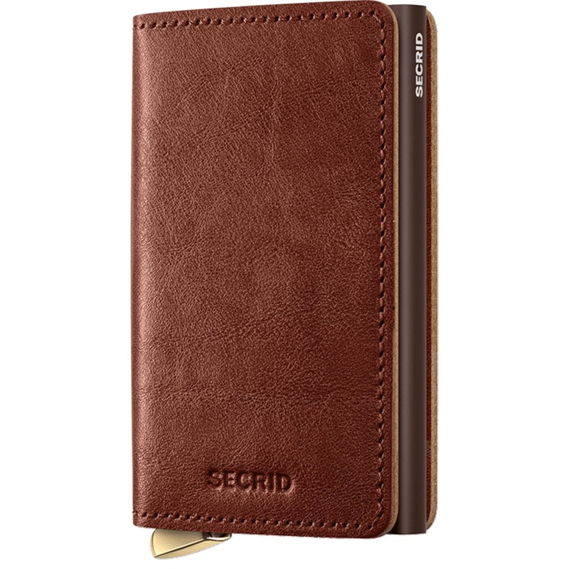 Secrid Slimwallet Premium Basco - Whiskey