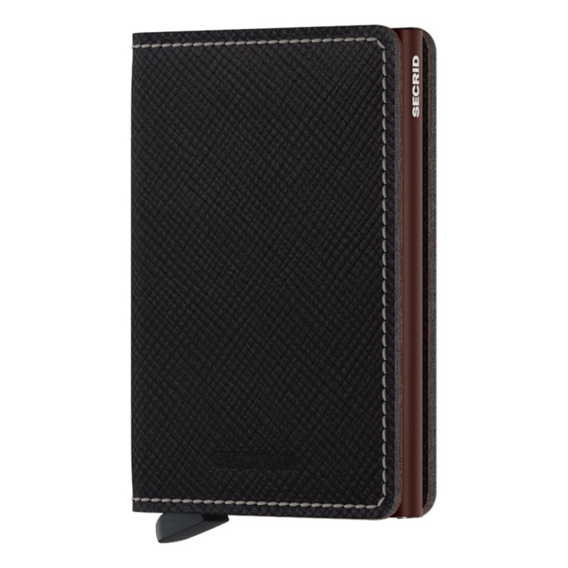 Secrid Slimwallet Saffiano - Brown