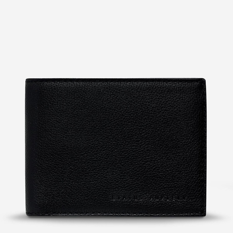 Status Anxiety Noah Leather Wallet - Black