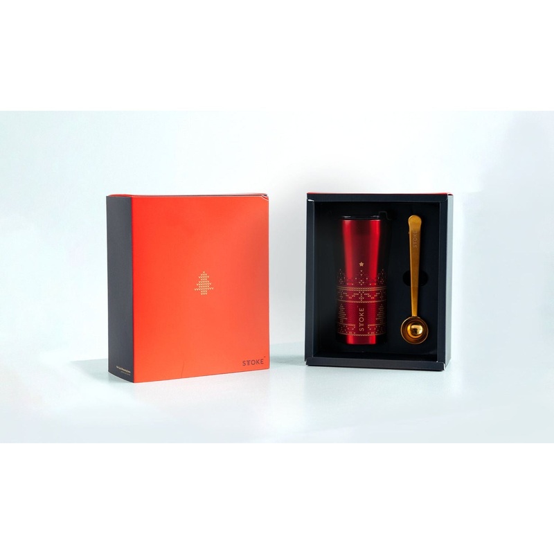 STTOKE 2022 Christmas Gift Box - 16oz Cup & Measuring Spoon