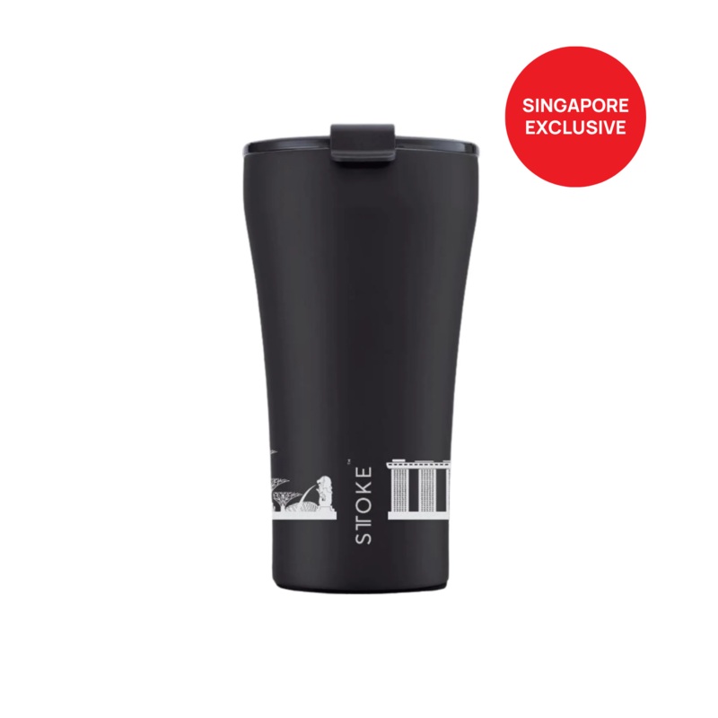 STTOKE Singapore Limited Edition Leakproof Ceramic Insulated Cup 16oz - Singapore