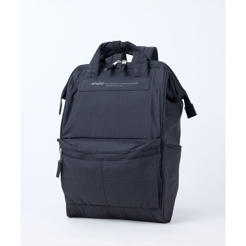 Anello Future Nostalgia Kuchigane Backpack Slim R (Black)