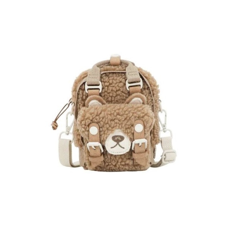Doughnut Macaroon Tiny Crossbody Fairies And Friends Series - Cream X Hazelnut