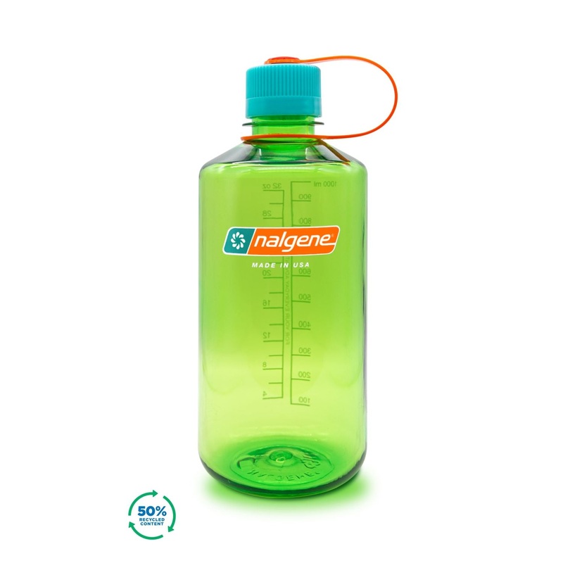 Nalgene 32oz Narrow Mouth Sustain Water Bottle - Pear