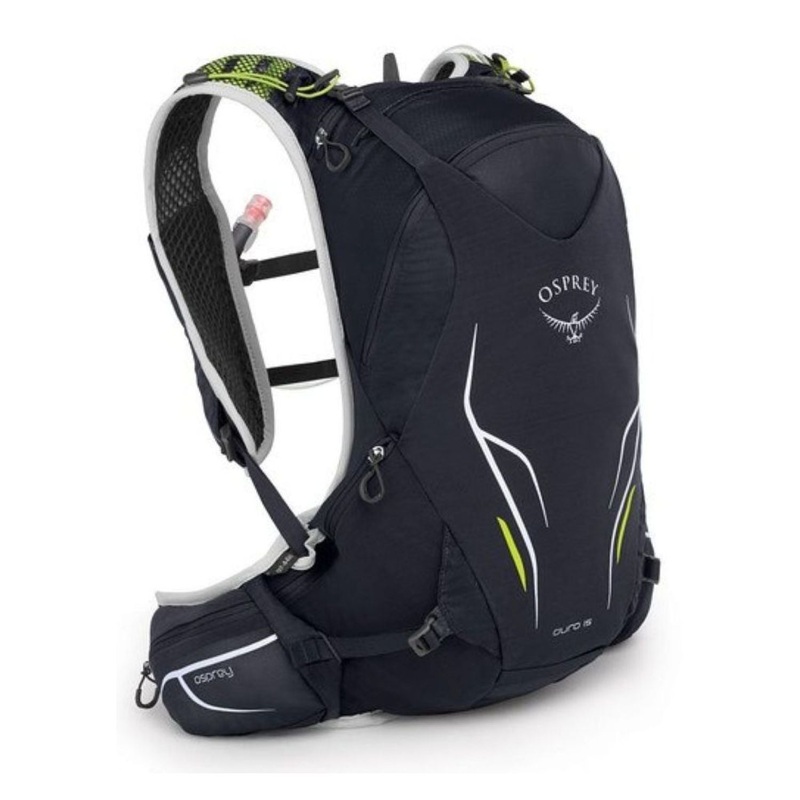 Osprey Duro 15 Hydration Pack with Reservoir - Small/Medium - Men's Trail Running - Hydration (Alpine Black)