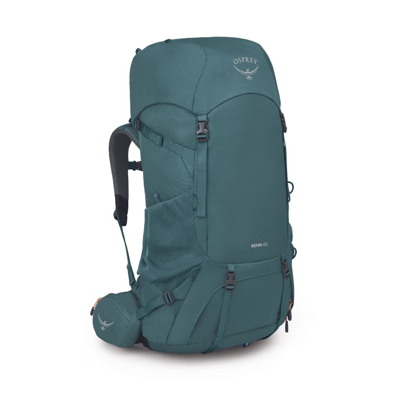 Osprey Renn 65 Backpack - Women's Backpacking (Cascade Blue/Melon Orange)
