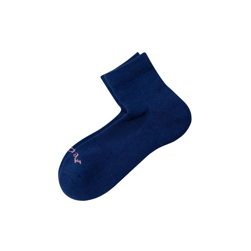 Paire Merino Wool-Blend Quarter Sock (Stormy Blue) - M