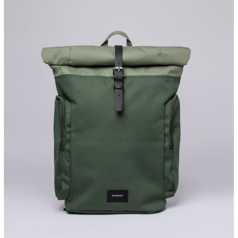 Sandqvist Axel Backpack - Dawn Green