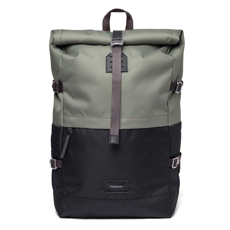 Sandqvist Bernt Backpack - Multi Clover Green