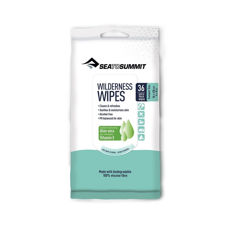 Sea To Summit Wilderness Wipes Compact (36 Wipes)