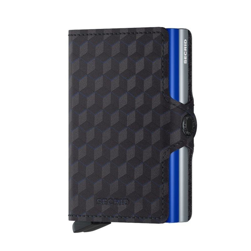 Secrid Twinwallet -  Optical Titanium-Blue
