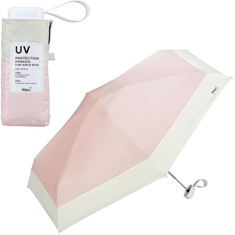 WPC Patchwork Tiny UV Protection UPF 50+ Umbrella 47cm (Pink)