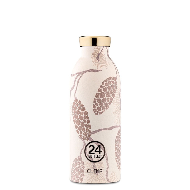 24 Bottles Clima 500ML Insulated Water Bottle - Gold Pines