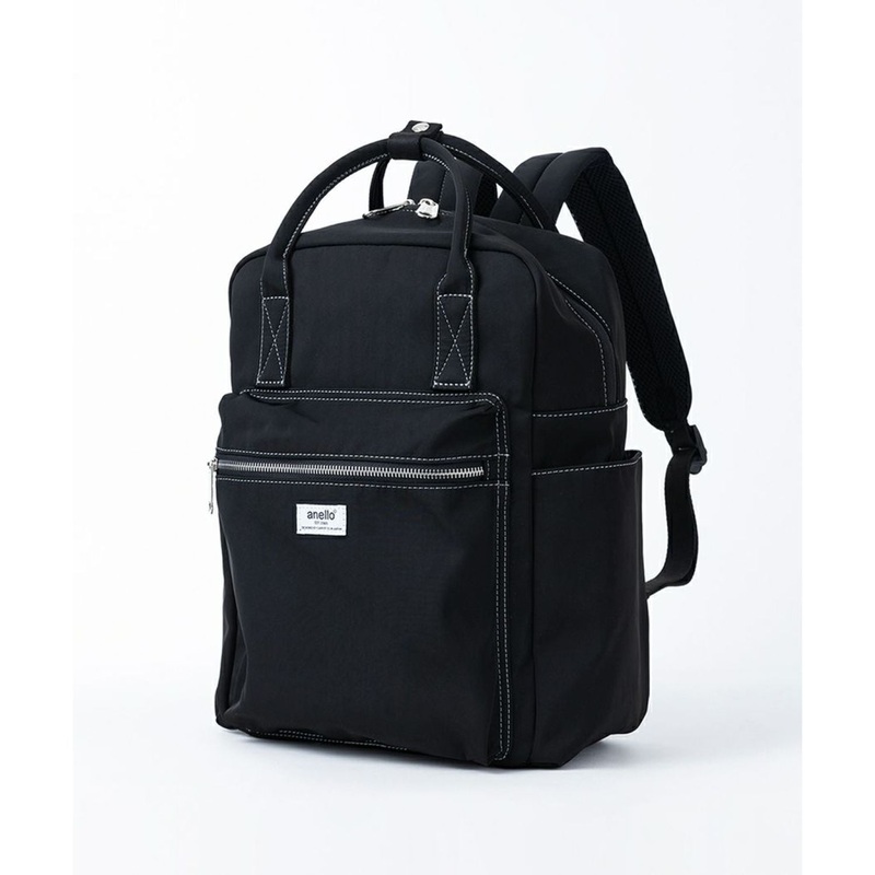 Anello Town Squared Backpack (Black)