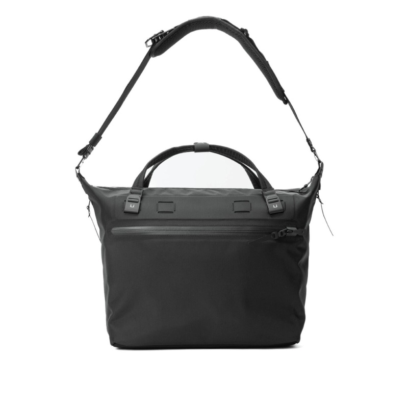 Black Ember WPT 14 Laptop Shoulder Tote 20L - Jet Black