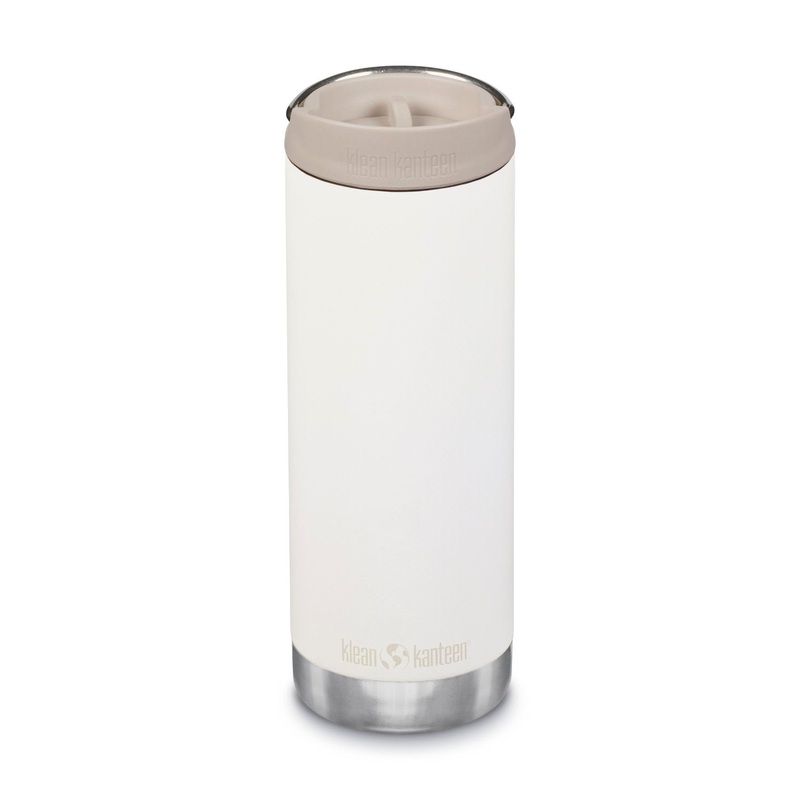 Klean Kanteen Insulated TKWide 16oz Water Bottle (with Cafe Cap) (Tofu)