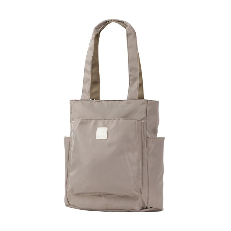 Legato Largo Antibacterial A4 Tote Bag (Grey Beige)