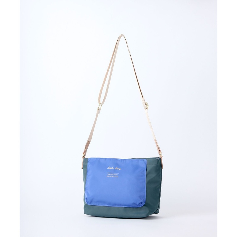 Legato Largo Color Combo Mini Shoulder Bag (Olive)