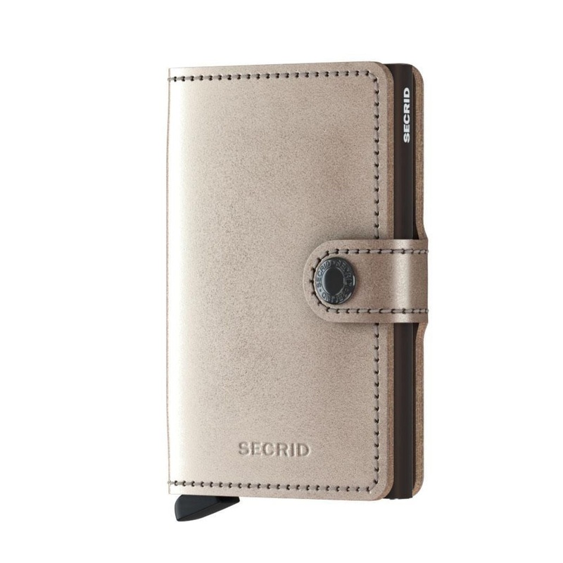 Secrid Miniwallet -  Metallic Champagne