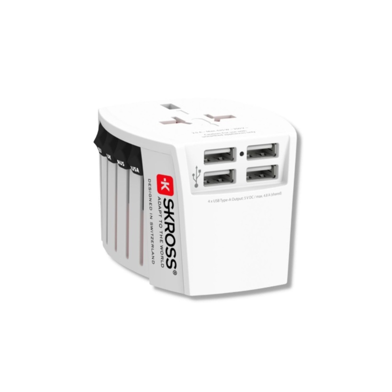 Skross Muv Usb (4Xa) Phase 2 - White