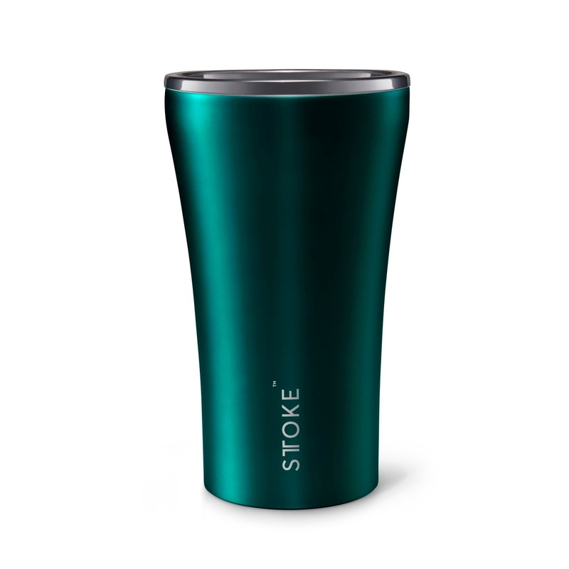 STTOKE X'mas Classic Insulated Ceramic Cup 12oz - Satin Green