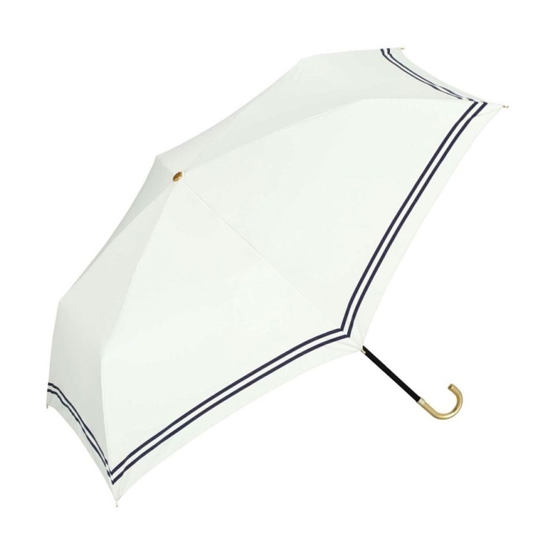 WPC Blackout Sailor Mini Folding Umbrella UV Protection UPF 50+ Umbrella 50cm  (Off White)