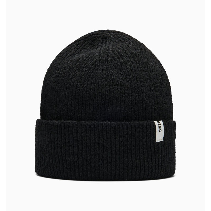 Stiksen Beanie 02 Rewool Black