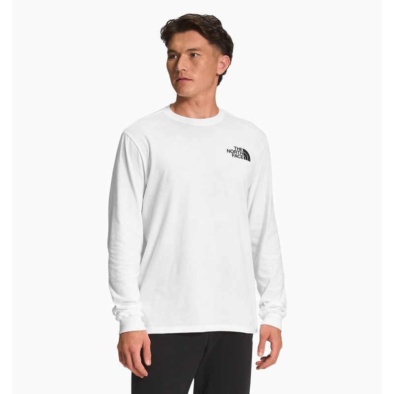The North Face Men's Long Sleeve Box NSE Tee (Outlet Stock)