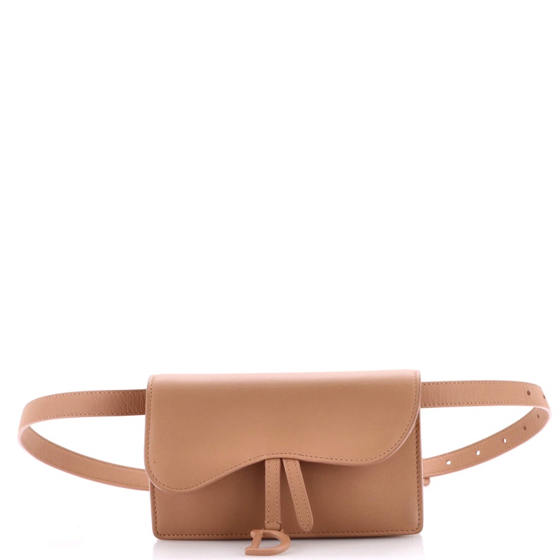 Ultra Matte Saddle Rectangular Belt Bag Leather